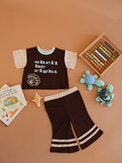 Oversized Kids Tee | Shell