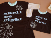 Oversized Kids Tee | Shell
