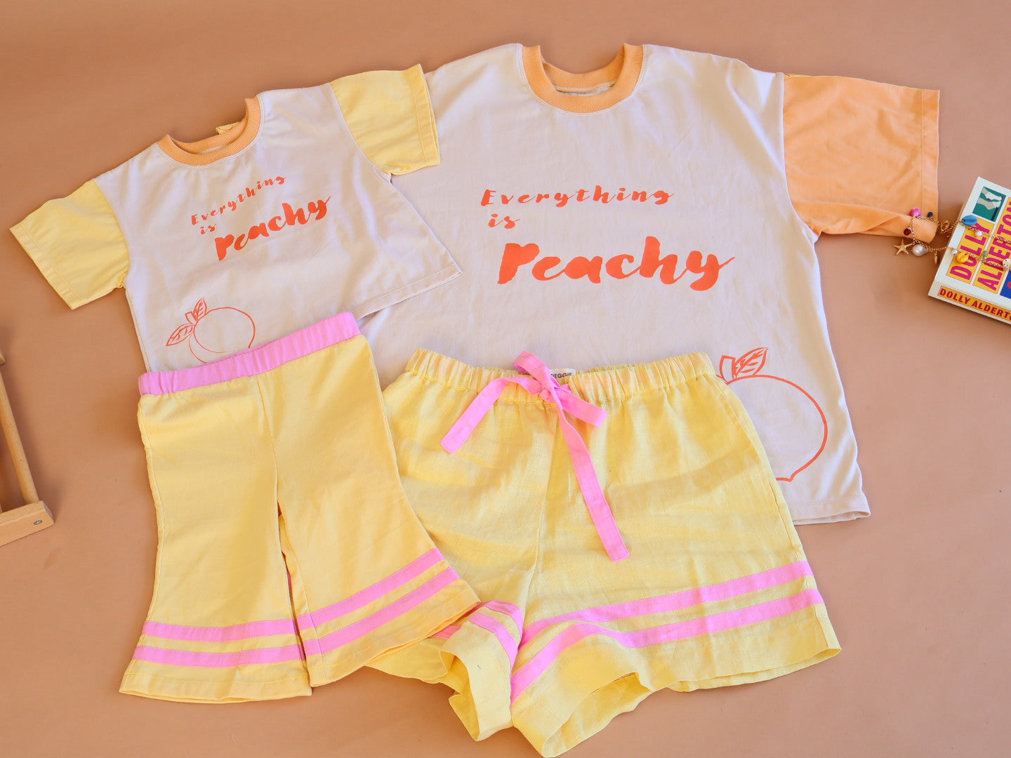 Oversized Kids Tee | Peachy