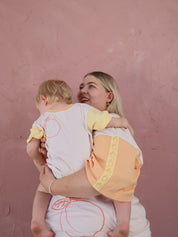 Oversized Kids Tee | Peachy