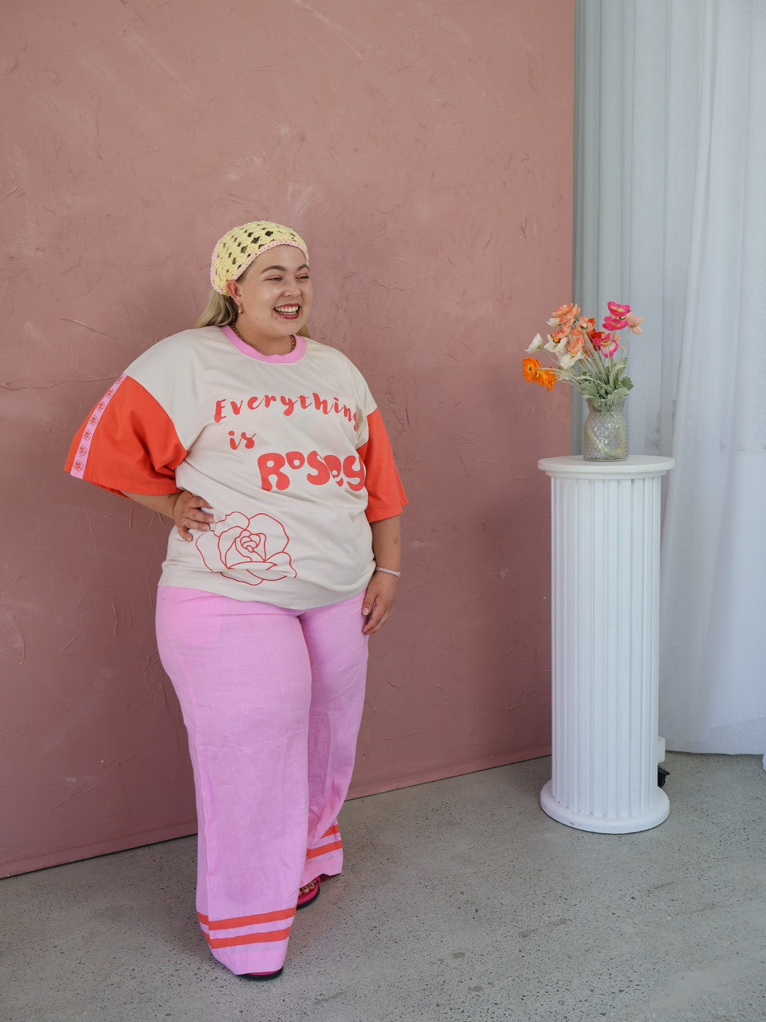 Freya Wide Leg Pants | Blossom + Rosey Linen