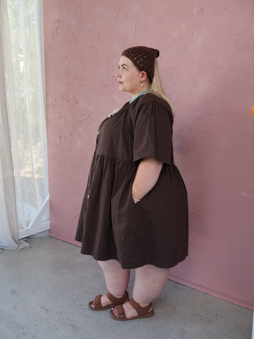 Lolly Smock Dress | Coco Linen