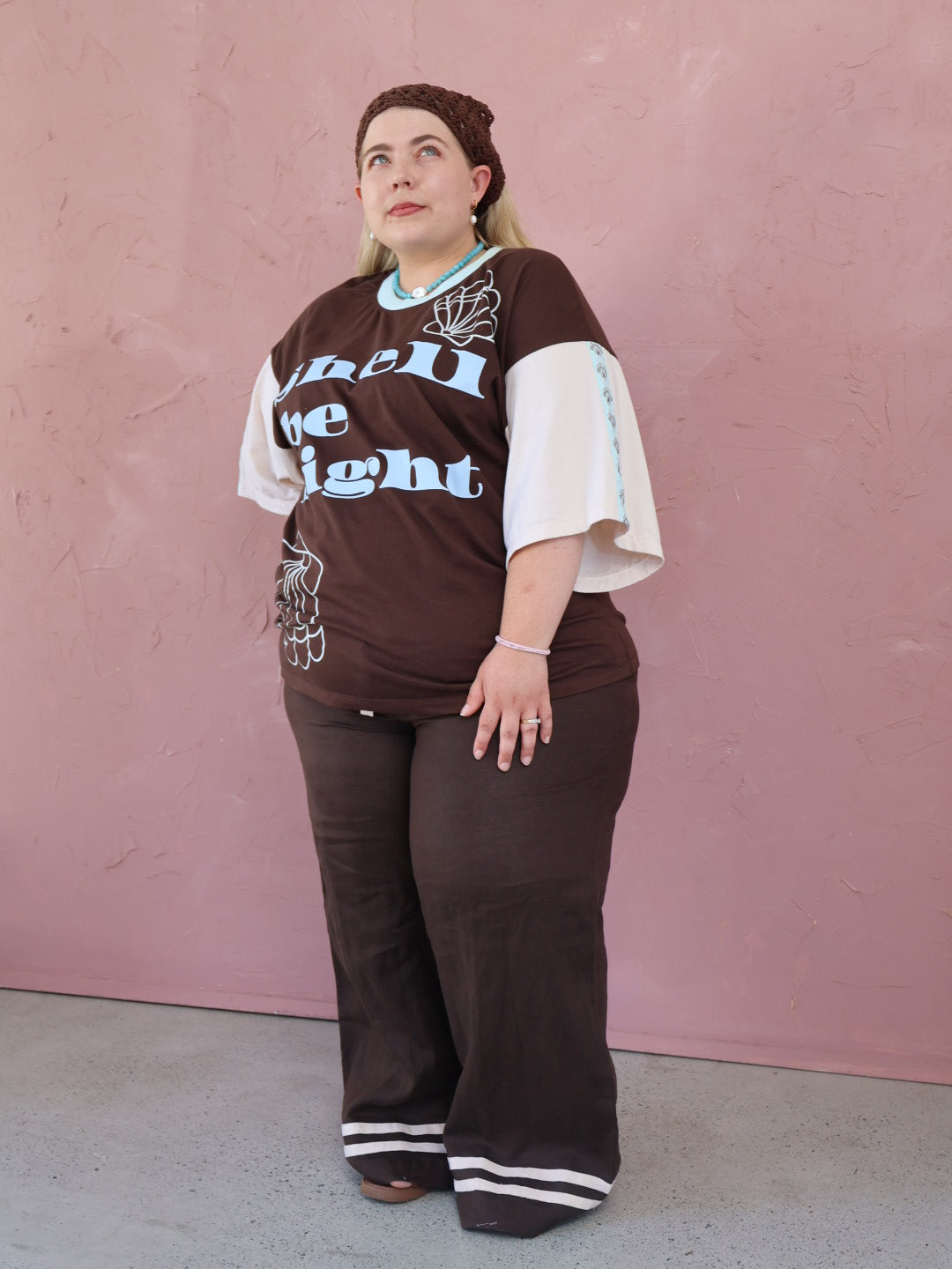 Freya Wide Leg Pants | Coco + Natural Linen